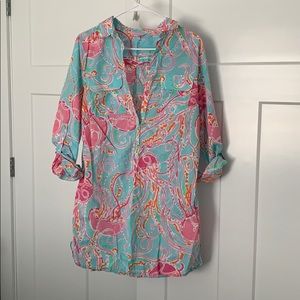 Lily Pulitzer beach coverup